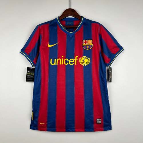 Barcelona 2009-10 Home Retro Soccer Jersey- Fan Version