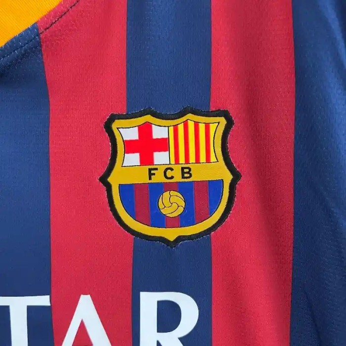 Barcelona 2013-14 Home Retro Soccer Jersey- Fan Version