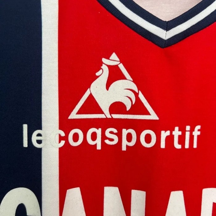 PSG 1974 Paris Saint Germain Home Retro Soccer Jersey - Fan Version