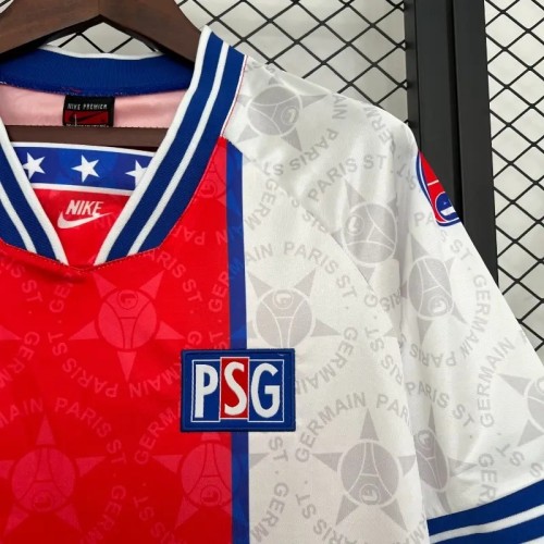 PSG 1994-95 Paris Saint Germain Away Retro Soccer Jersey - Fan Version