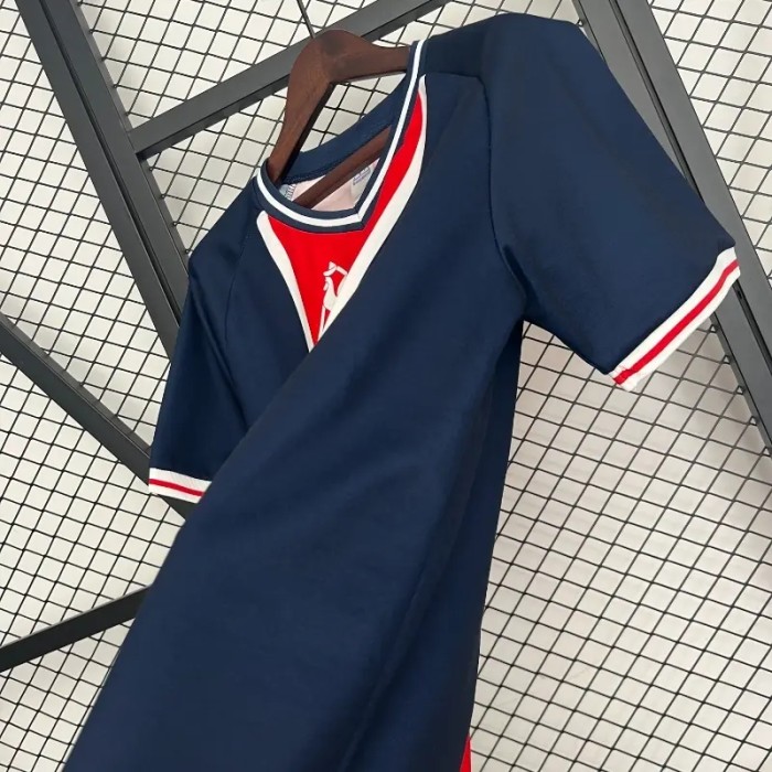 PSG 1974 Paris Saint Germain Home Retro Soccer Jersey - Fan Version