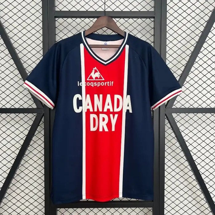 PSG 1974 Paris Saint Germain Home Retro Soccer Jersey - Fan Version