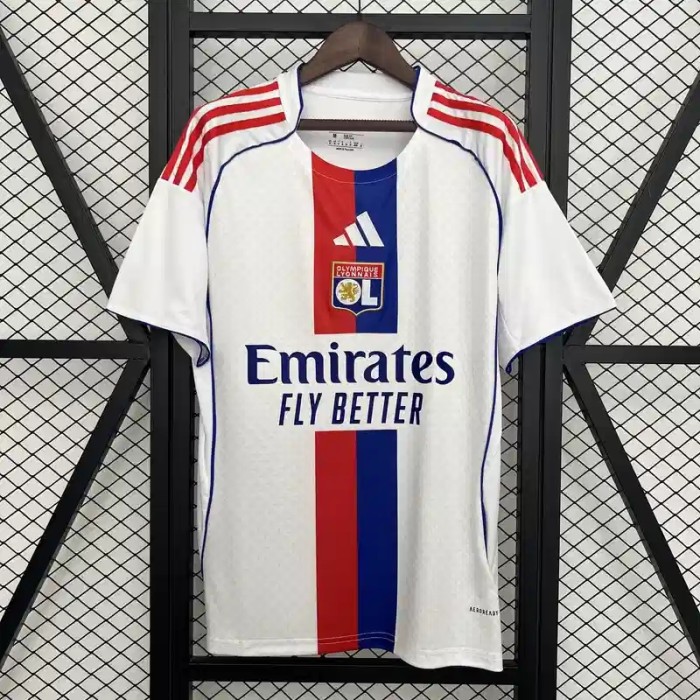 Lyon 25/26 Home Soccer Jersey - Fan Version