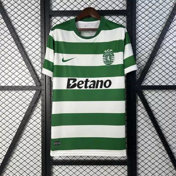 Sporting Lisbon 25/26 Home Soccer Jersey - Fan Version