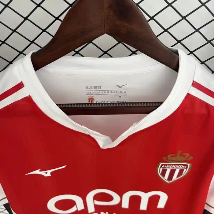 AS Monaco 25/26 Home Soccer Jersey - Fan Version