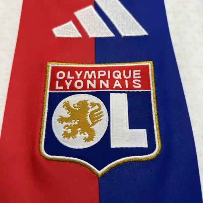 Lyon 25/26 Home Soccer Jersey - Fan Version