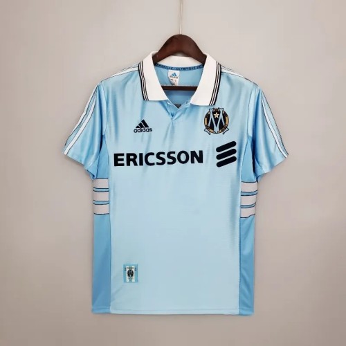 Marseille 1998-99 Away Retro Soccer Jersey - Fan Version