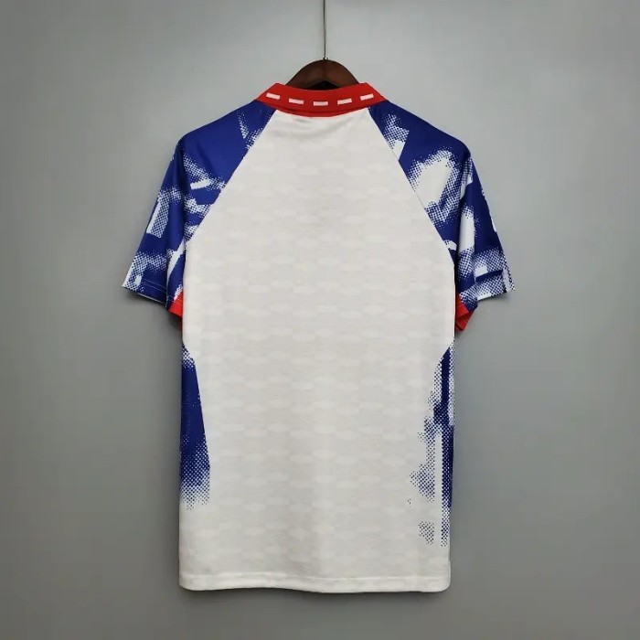PSG 1993-94 Paris Saint Germain Away Retro Soccer Jersey - Fan Version