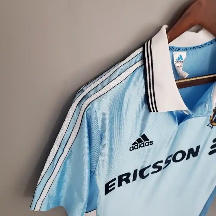 Marseille 1998-99 Away Retro Soccer Jersey - Fan Version