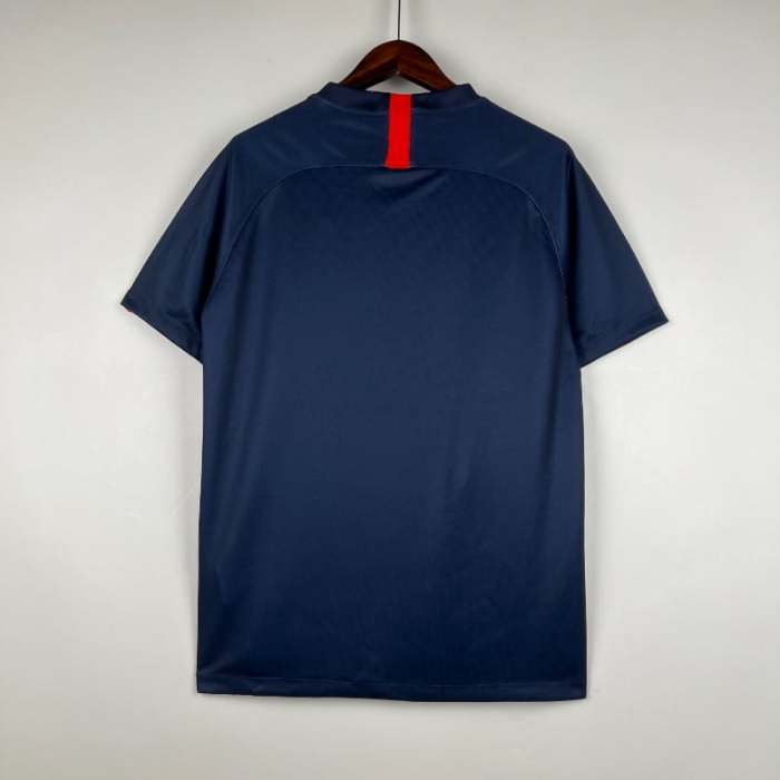 PSG 2019-20 Paris Saint Germain Home Retro Soccer Jersey - Fan Version