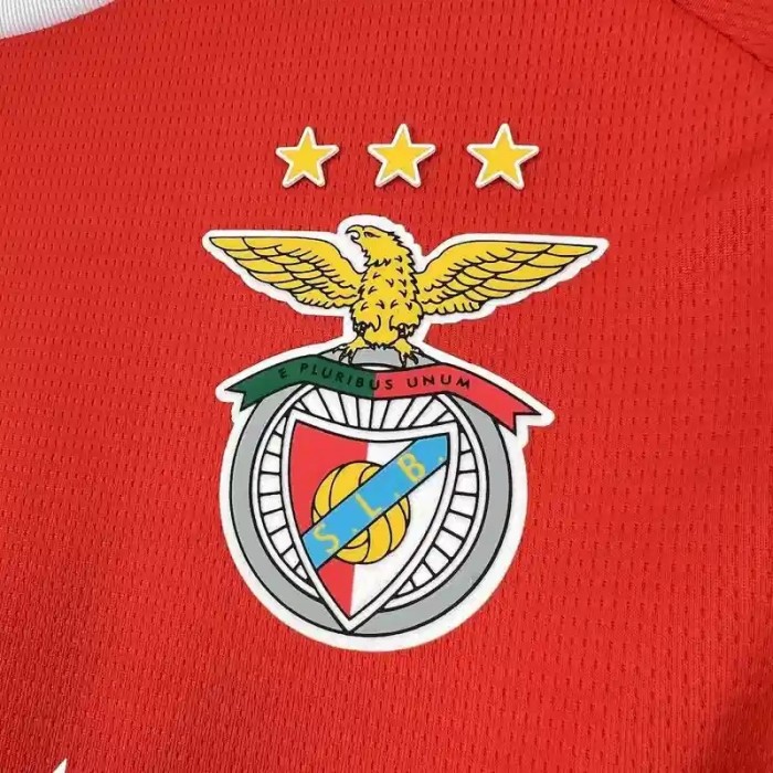 Benfica 25/26 Home Soccer Jersey - Fan Version
