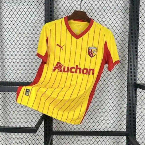 RC Lens 25/26 Home Soccer Jersey - Fan Version