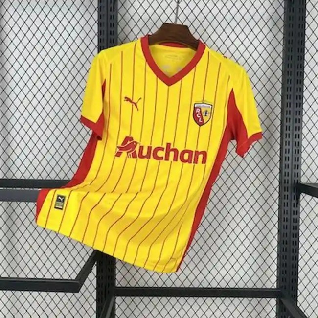 RC Lens 25/26 Home Soccer Jersey - Fan Version