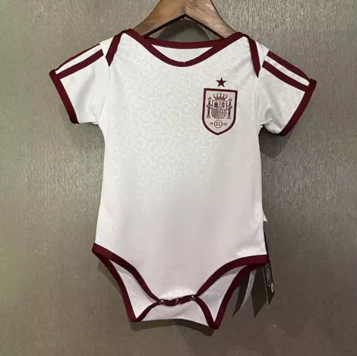 Spain 2026 World Cup Away Baby Soccer Jerseys