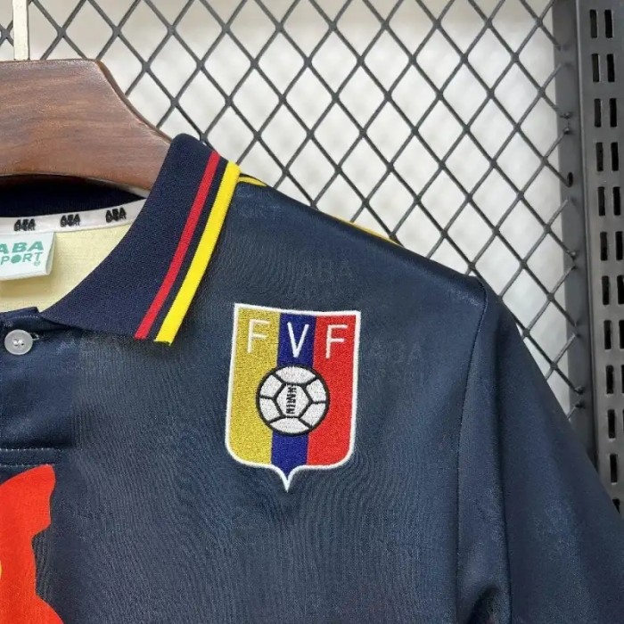 Venezuela 1998 Away Retro Soccer Jersey - Fan Version