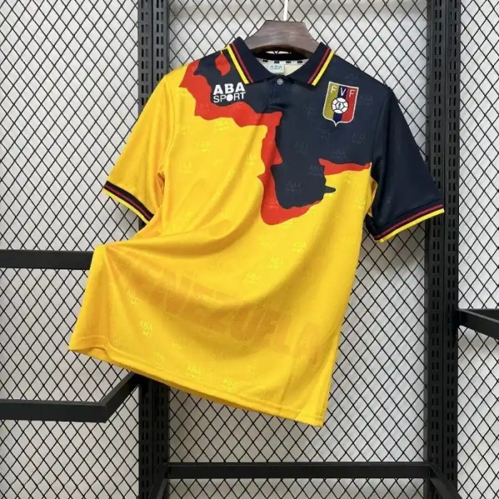 Venezuela 1998 Away Retro Soccer Jersey - Fan Version