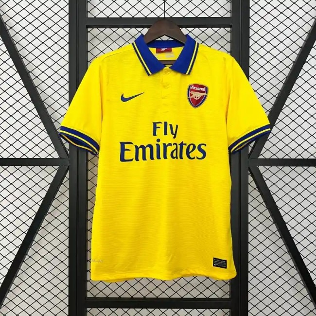 Arsenal 2013-14 Away Retro Soccer Jersey - Fan Version