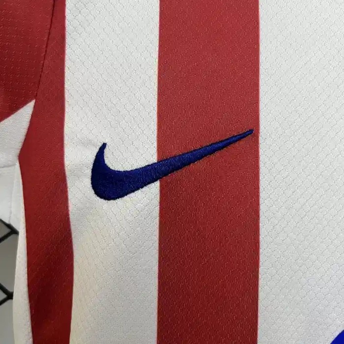 Atletico Madrid 25/26 Home Soccer Jerseys – Kids Kit