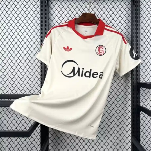Sevilla Fc 26/27 Vintage White Soccer Jersey - Fan Version