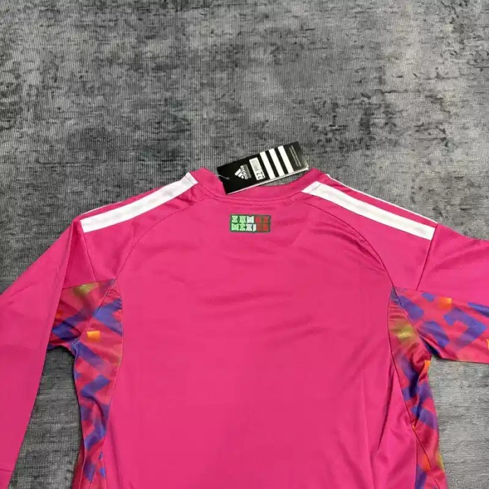 Long Sleeves Mexico 2026 World Cup Goalkeeper  – Kids Kit
