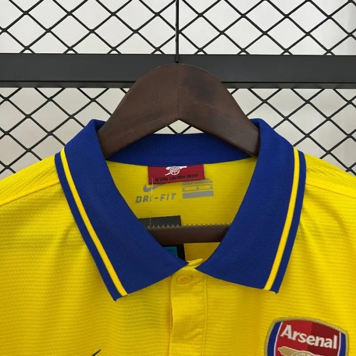 Arsenal 2013-14 Away Retro Soccer Jersey - Fan Version