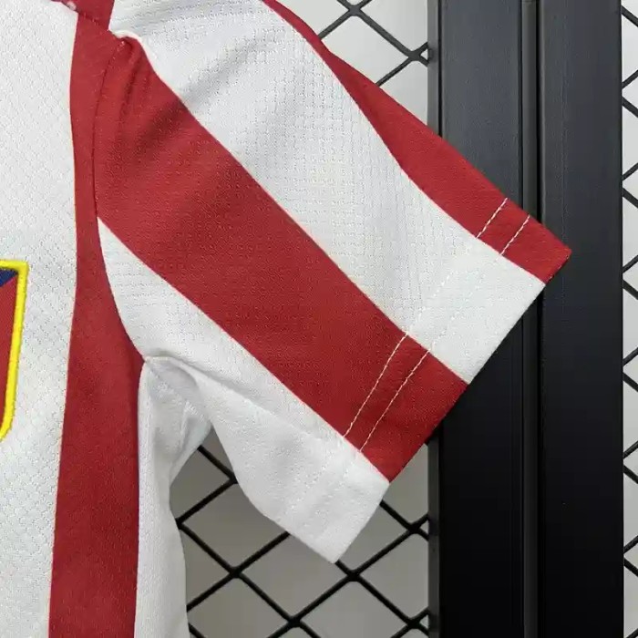 Atletico Madrid 25/26 Home Soccer Jerseys – Kids Kit