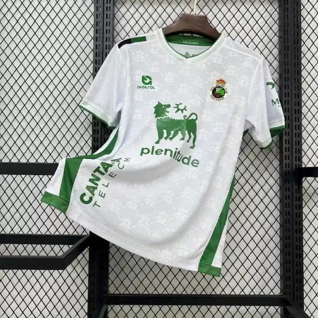 Racing de Santander 25/26 Home Soccer Jersey - Fan Version