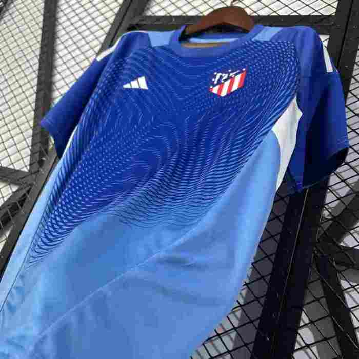 Atletico Madrid 25/26 Goalkeeper Blue Soccer Jersey - Fan Version