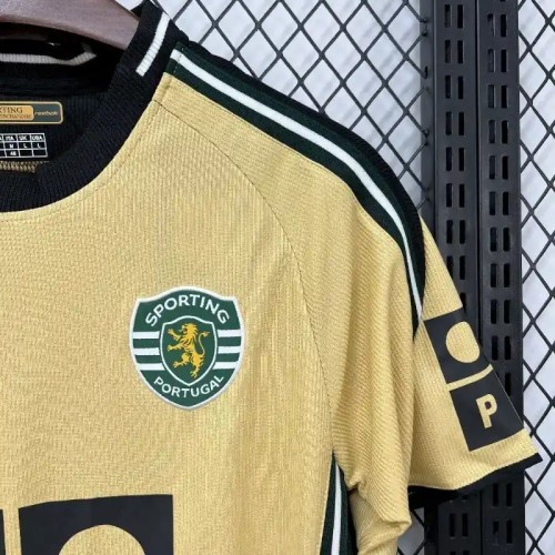 Sporting Lisbon 2003-04 Away Retro Soccer Jersey - Fan Version