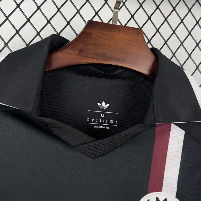 Albacete Balompié 25/26  Retro Black Soccer Jersey - Fan Version