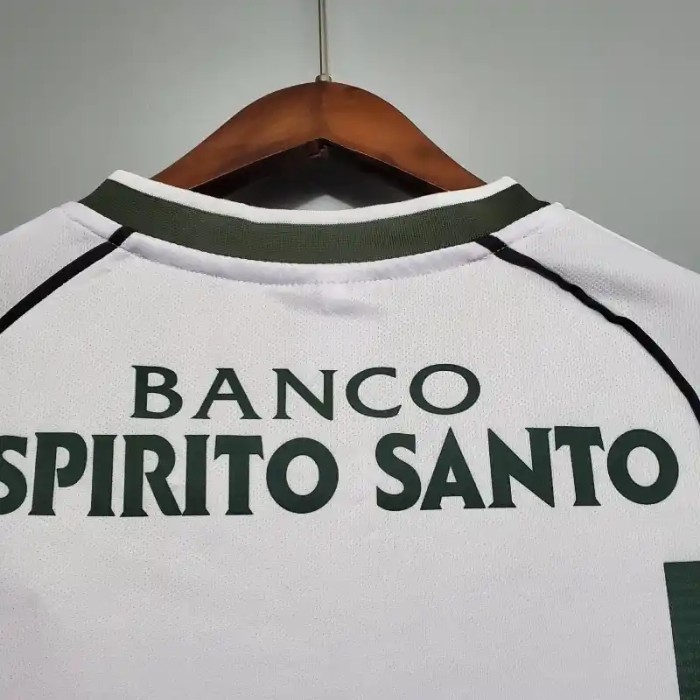 Sporting Lisbon 2001-03 Home Retro Soccer Jersey - Fan Version