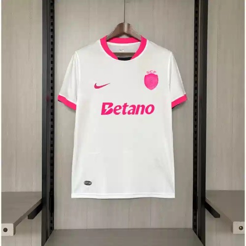 Sporting Lisbon 26/27 White October Soccer Jersey - Fan Version