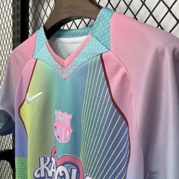 Barcelona 25/26 Karol G  Color Soccer Jersey - Fan Version