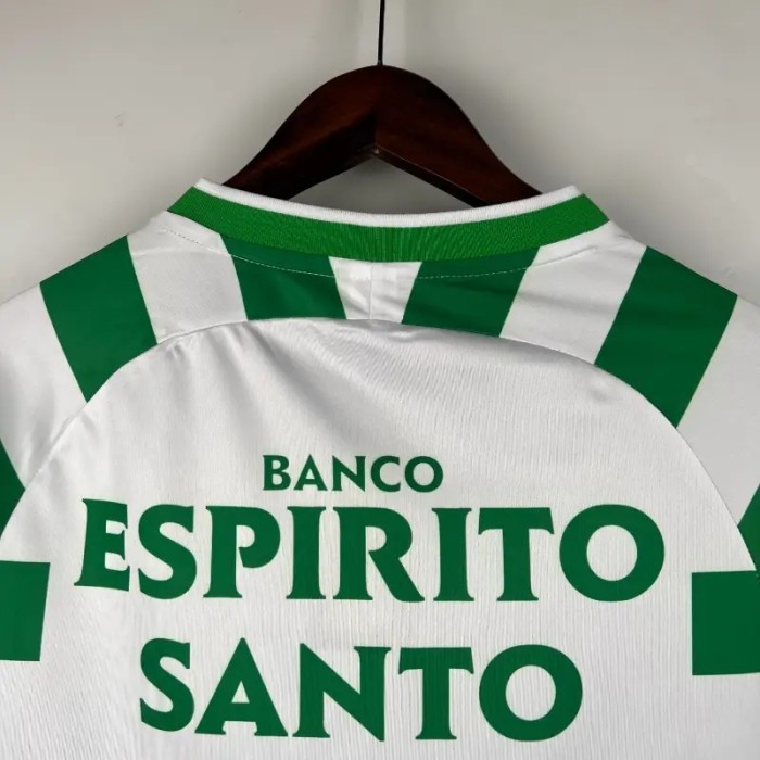 Sporting Lisbon 2003-04 Home Retro Soccer Jersey - Fan Version