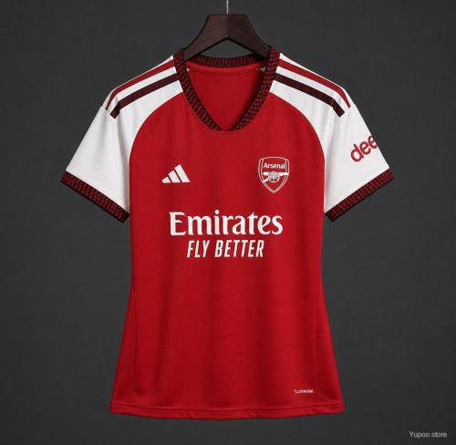 Woman Arsenal 26/27 Home Soccer Jerseys – Fan Version