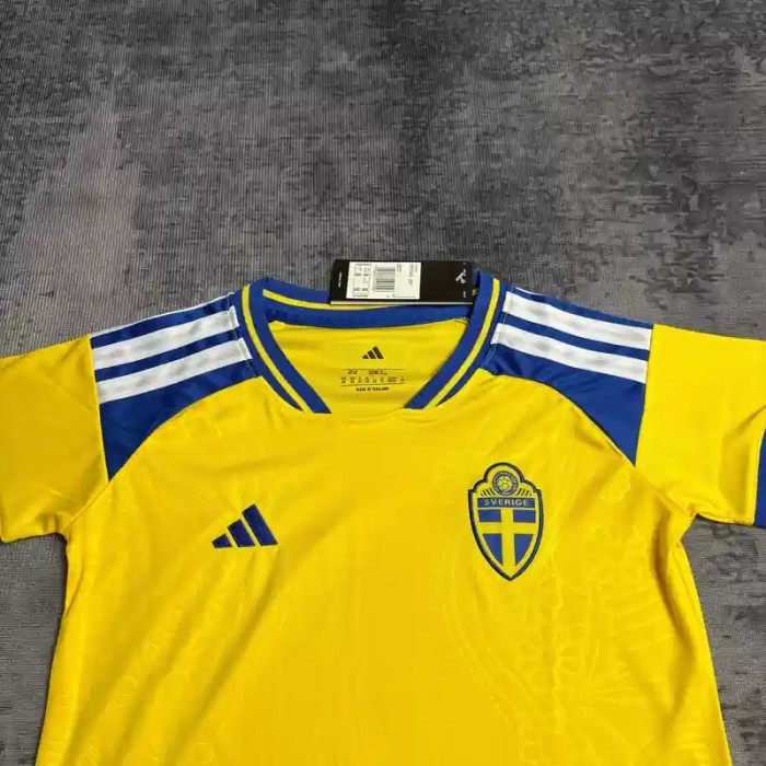 Sweden 2026 World Cup Home Soccer jersey – Kids Kit