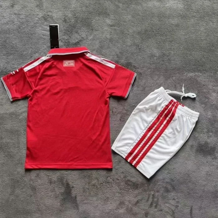 Manchester United 26/27 Home Soccer jersey -  Kids Kit