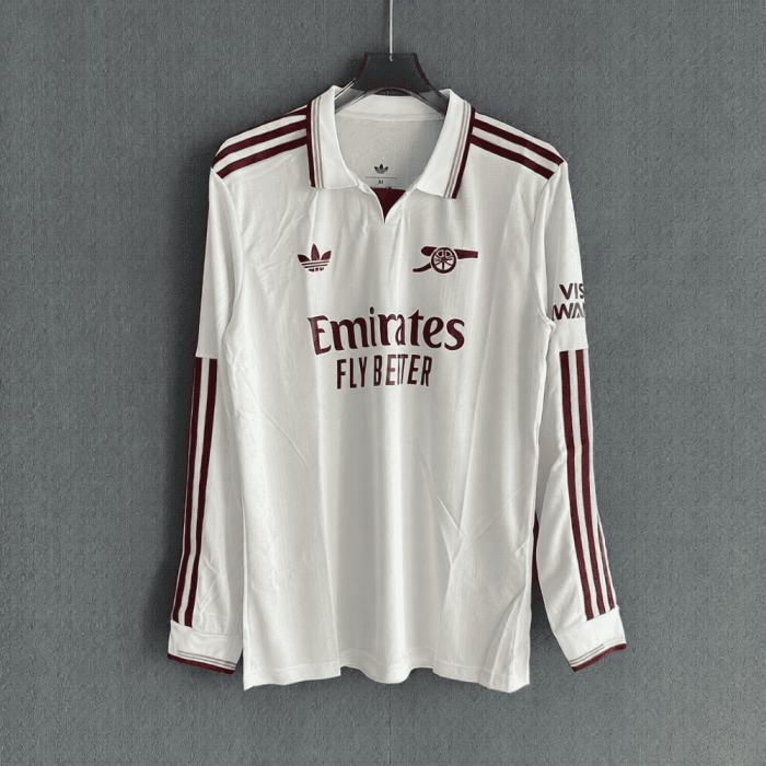 Long Sleeves Arsenal 25/26 Third Jersey - Fan Version