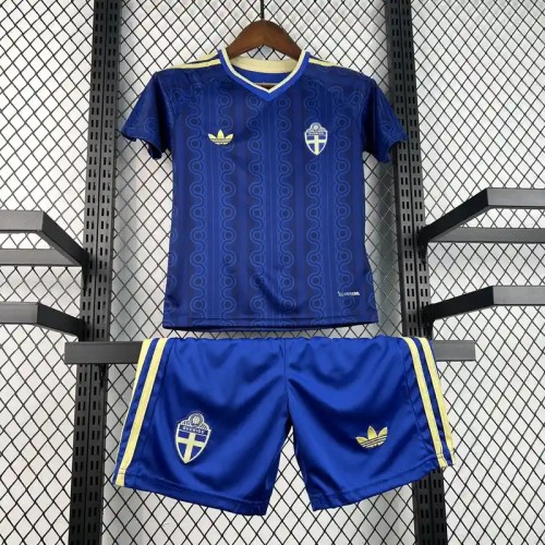 Sweden 2026 World Cup Away Soccer jersey – Kids Kit