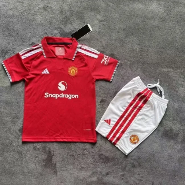 Manchester United 26/27 Home Soccer jersey - Kids Kit