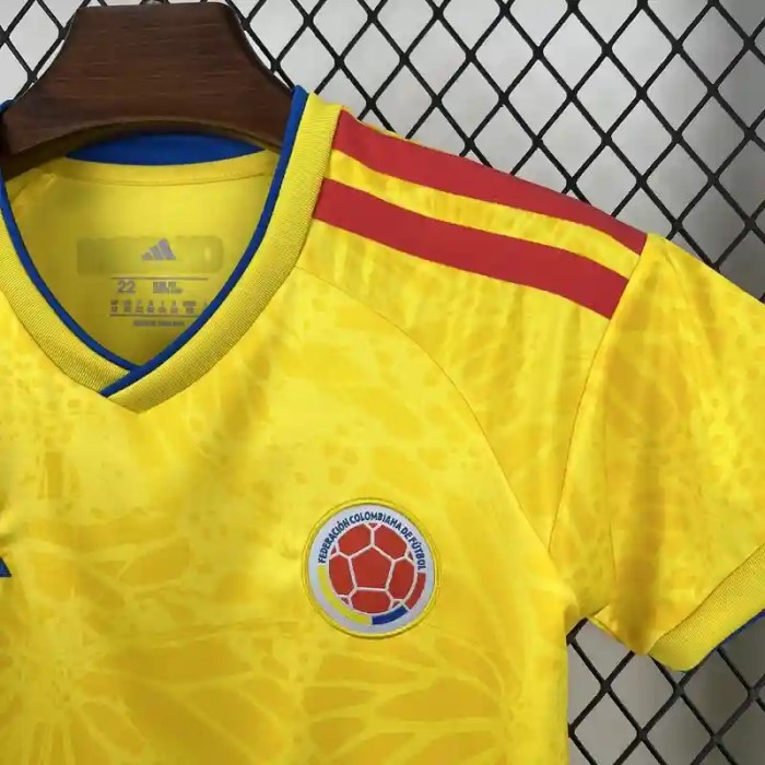 Colombia 2026 World Cup Home Soccer jersey – Kids Kit