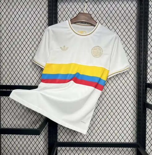 Colombia 2024 100th Anniversary Soccer Jersey - Fan Version