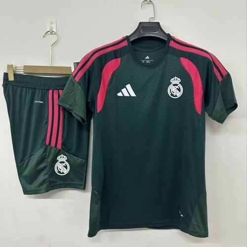 Kit 26/27 Real Madrid Dark green Training Set Football Shirt + Short