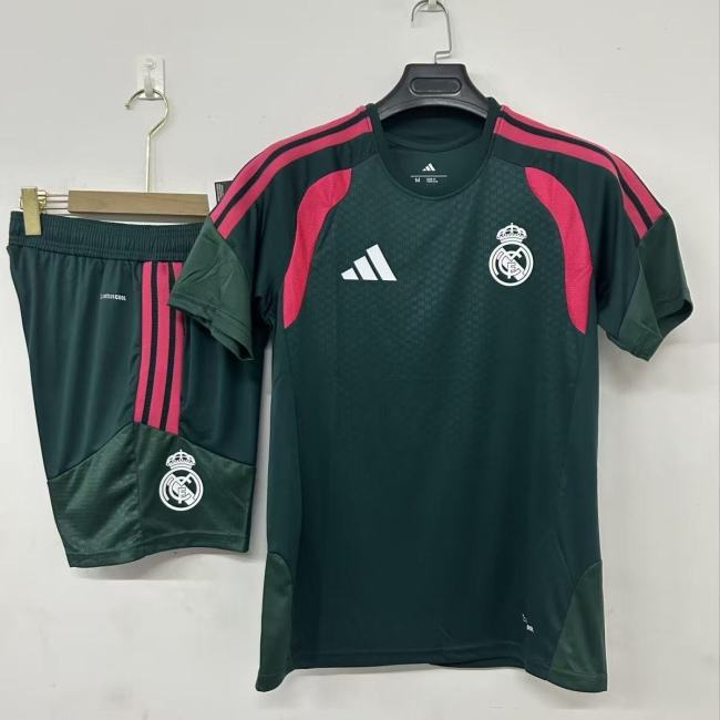 Kit 26/27 Real Madrid Dark green Training Set Football Shirt + Short