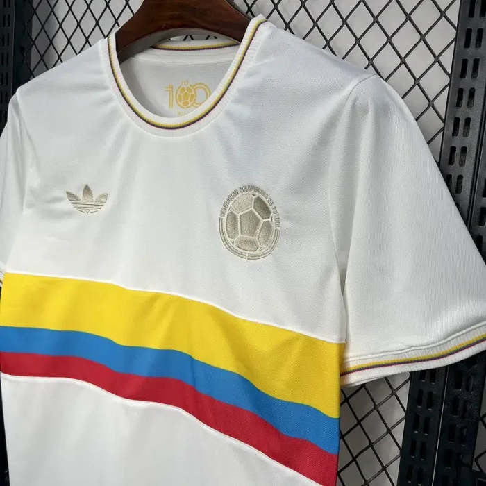 Colombia 2024 100th Anniversary Soccer Jersey - Fan Version