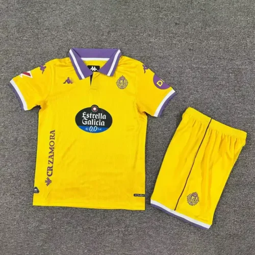 Real Valladolid 25/26 Third Soccer Jersey- Kids Kit