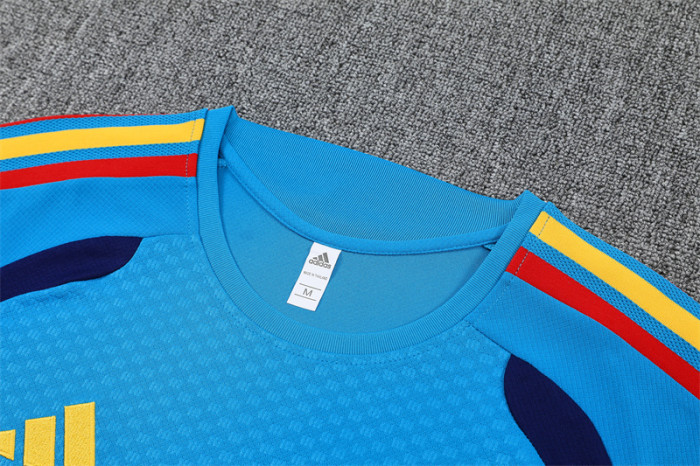 Kit 2026 Spain Training Set Blue Football Shirt + Short