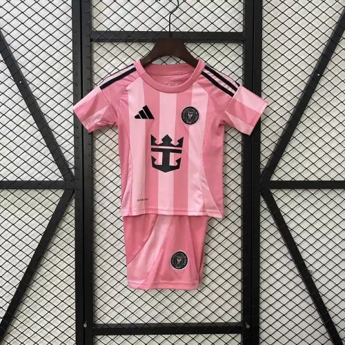 Inter Miami 25/26 Home Soccer Jerseys – Kids Kit