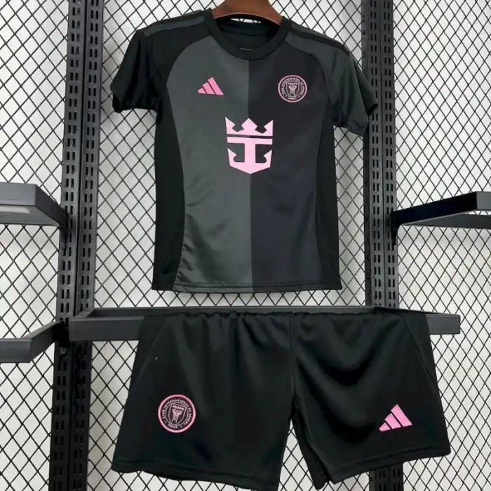 Inter Miami 25/26 Away Soccer Jerseys – Kids Kit