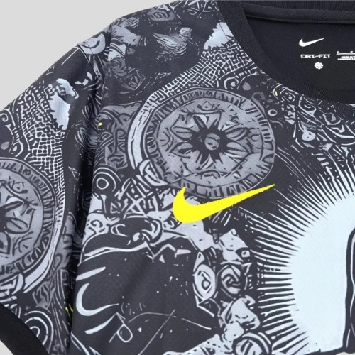 Brazil 2024 Black Special Edition Soccer Jersey - Fan Version